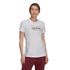 T-shirt bianca con stampa laminata adidas Foil Box Graphic, Abbigliamento Sport, SKU a712000115, Immagine 0